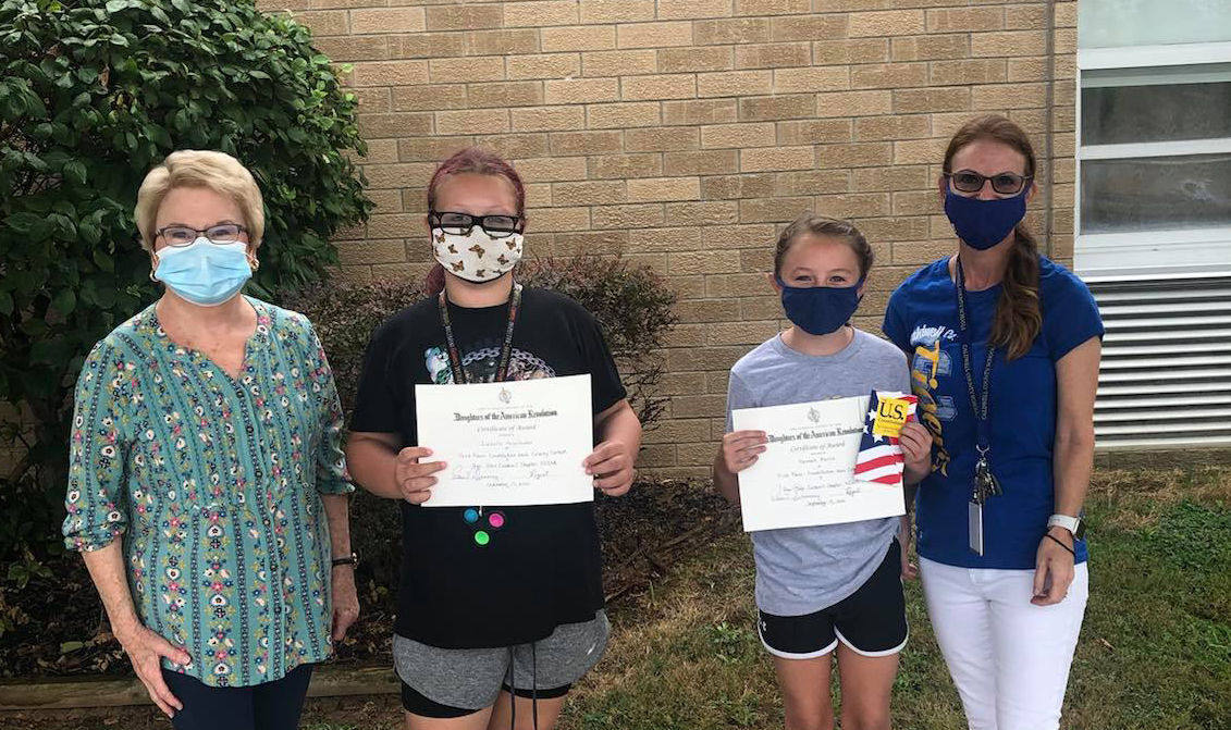 Constitution week coloring contest winners announced